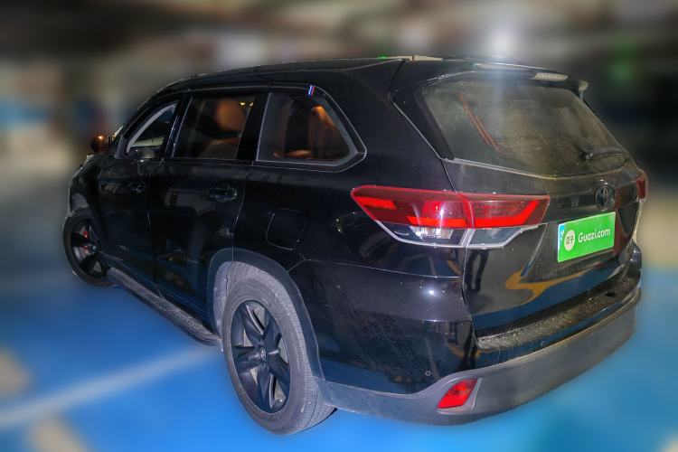 Used Toyota Highlander 2021 2.0T Four-Wheel Drive Knight Edition 7 Seats Rear Left 45 Deg