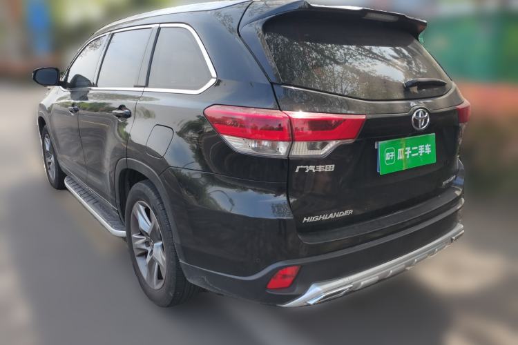 Used Toyota Highlander 2021 2.0T Two-Wheel Drive Luxury Edition 7 Seats Rear Left 45 Deg