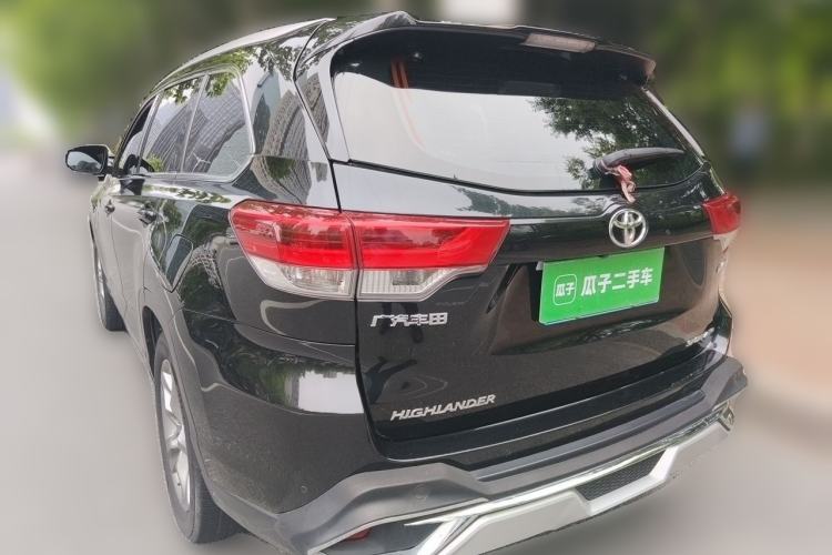 Used Toyota Highlander 2021 2.0T Four-Wheel Drive Prestige Version 7 Seats Rear Left 45 Deg