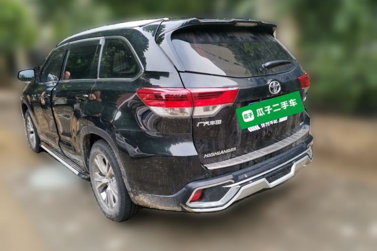 Used Toyota Highlander 2021 2.0T Four-Wheel Drive Elite Edition 7-Seater Rear Left 45 Deg
