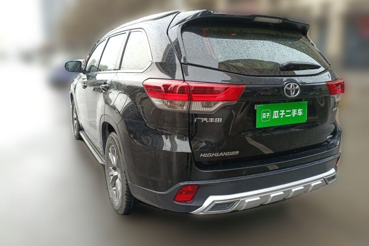 Used Toyota Highlander 2021 2.0T Four-Wheel Drive Elite Edition 7-Seater Rear Left 45 Deg