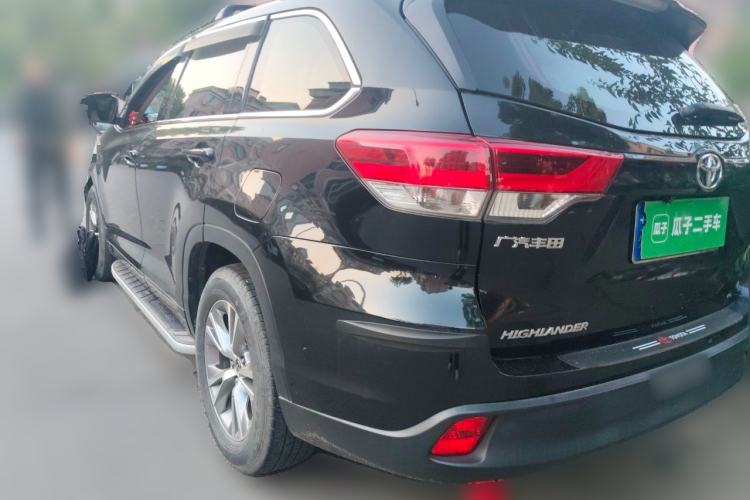 Used Toyota Highlander 2021 2.0T Two-Wheel Drive Elite Version 7-Seater Rear Left 45 Deg