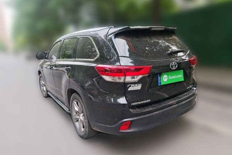 Used Toyota Highlander 2021 2.0T Four-Wheel Drive Luxury Edition 7 Seats Rear Left 45 Deg