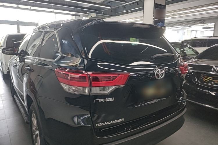 Used Toyota Highlander 2021 2.0T Four-Wheel Drive Elite Edition 7-Seater Rear Left 45 Deg