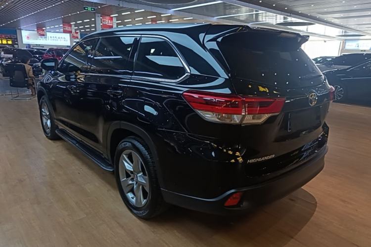 Used Toyota Highlander 2021 2.0T Four-Wheel Drive Luxury Edition 7 Seats Rear Left 45 Deg