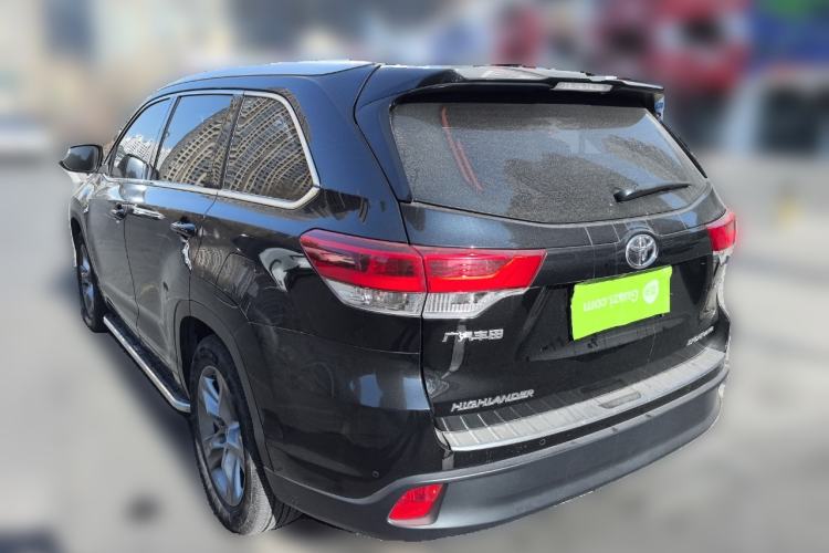Used Toyota Highlander 2021 2.0T Four-Wheel Drive Luxury Edition 7 Seats Rear Left 45 Deg