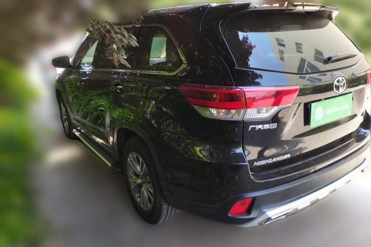 Used Toyota Highlander 2021 2.0T Two-Wheel Drive Elite Edition 5 Seats Rear Left 45 Deg