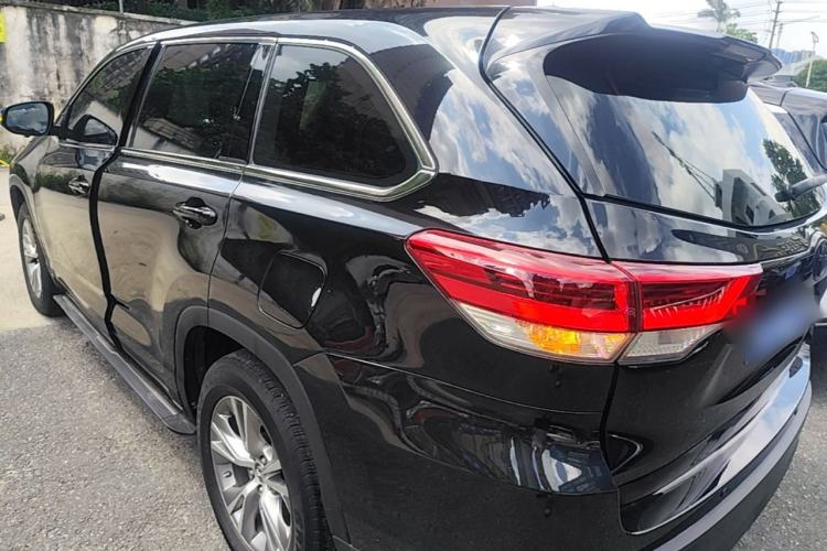 Used Toyota Highlander 2021 2.0T Two-Wheel Drive Elite Edition 5 Seats Rear Left 45 Deg
