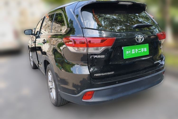 Used Toyota Highlander 2021 2.0T Four-Wheel Drive Luxury Edition 7 Seats Rear Left 45 Deg
