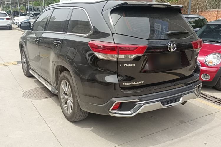 Used Toyota Highlander 2021 2.0T Two-Wheel Drive Elite Edition 5 Seats Rear Left 45 Deg