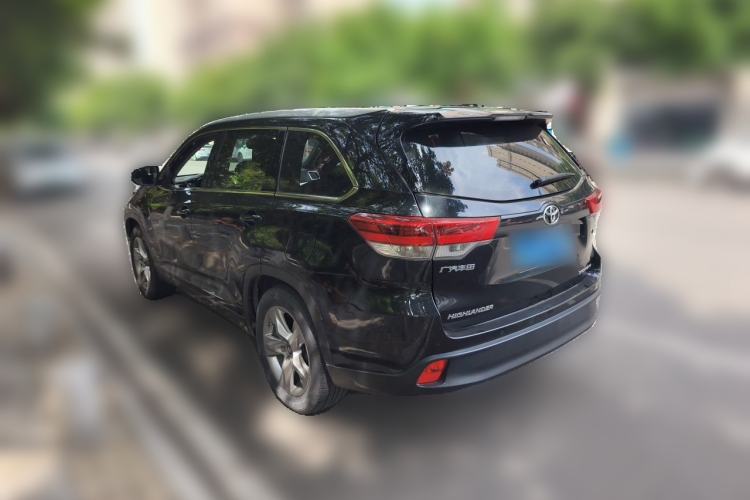 Used Toyota Highlander 2021 2.0T Four-Wheel Drive Luxury Edition 7 Seats Rear Left 45 Deg
