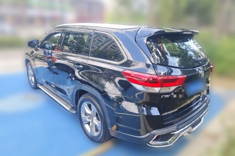 Used Toyota Highlander 2021 2.0T Four-Wheel Drive Prestige Version 7 Seats Rear Left 45 Deg