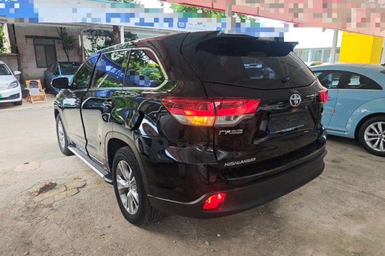 Used Toyota Highlander 2021 2.0T Two-Wheel Drive Elite Edition 5 Seats Rear Left 45 Deg