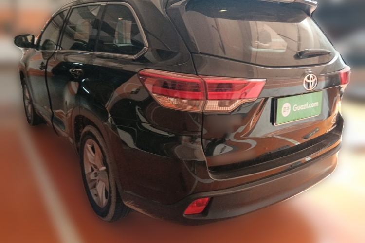 Used Toyota Highlander 2021 2.0T Four-Wheel Drive Luxury Edition 7 Seats Rear Left 45 Deg