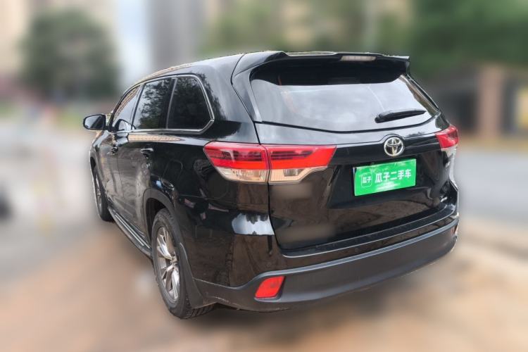Used Toyota Highlander 2021 2.0T Four-Wheel Drive Elite Edition 7-Seater Rear Left 45 Deg