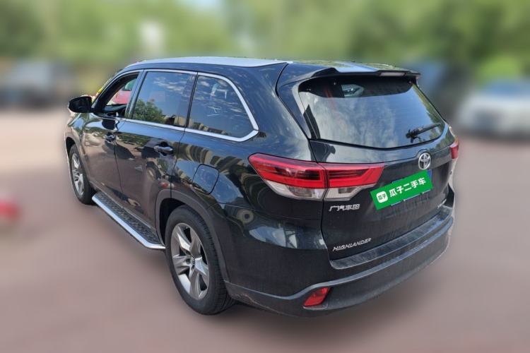 Used Toyota Highlander 2021 2.0T Four-Wheel Drive Prestige Version 7 Seats Rear Left 45 Deg