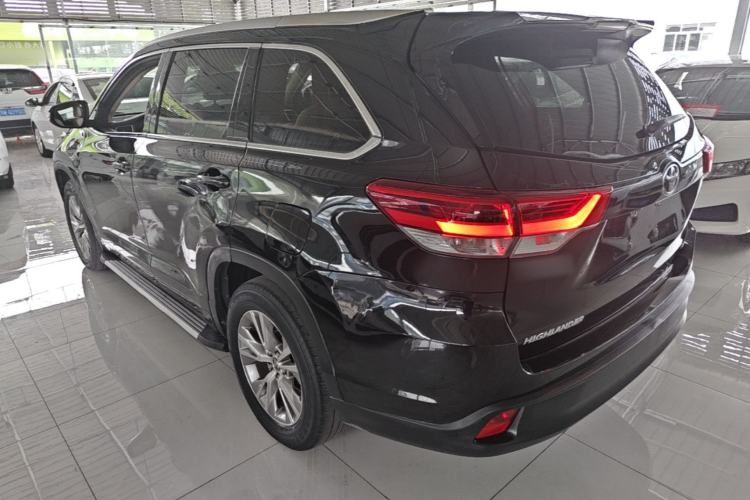 Used Toyota Highlander 2021 2.0T Four-Wheel Drive Elite Edition 7-Seater Rear Left 45 Deg