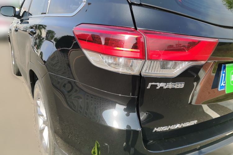 Used Toyota Highlander 2021 2.0T Four-Wheel Drive Luxury Edition 7 Seats Rear Left 45 Deg