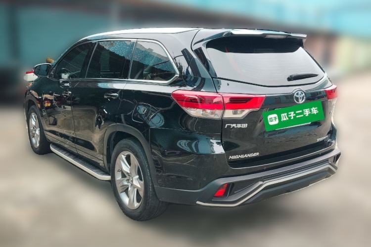 Used Toyota Highlander 2021 2.0T Four-Wheel Drive Luxury Edition 7 Seats Rear Left 45 Deg