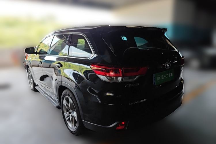 Used Toyota Highlander 2021 2.0T Four-Wheel Drive Luxury Edition 7 Seats Rear Left 45 Deg