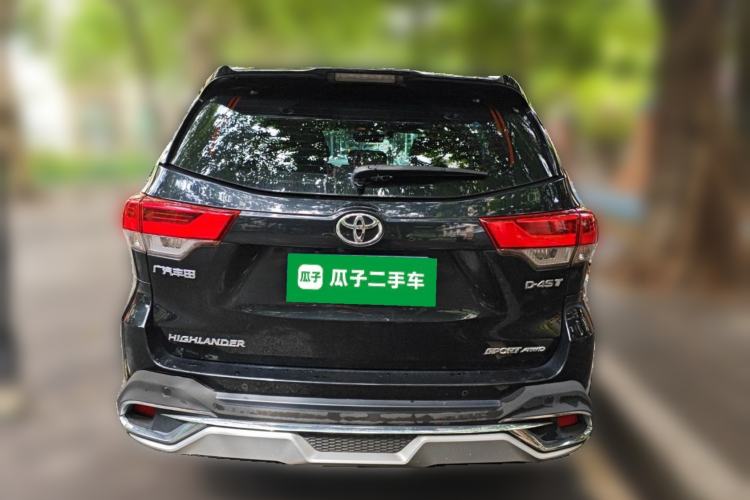 Used Toyota Highlander 2021 2.0T Four-Wheel Drive Prestige Version 7 Seats Rear