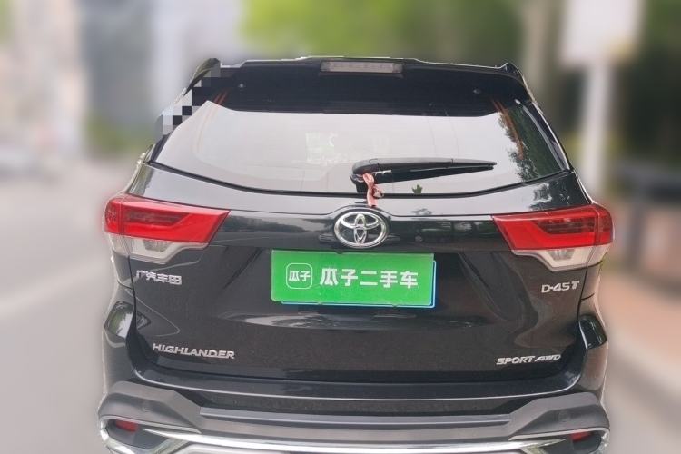 Used Toyota Highlander 2021 2.0T Four-Wheel Drive Prestige Version 7 Seats Rear