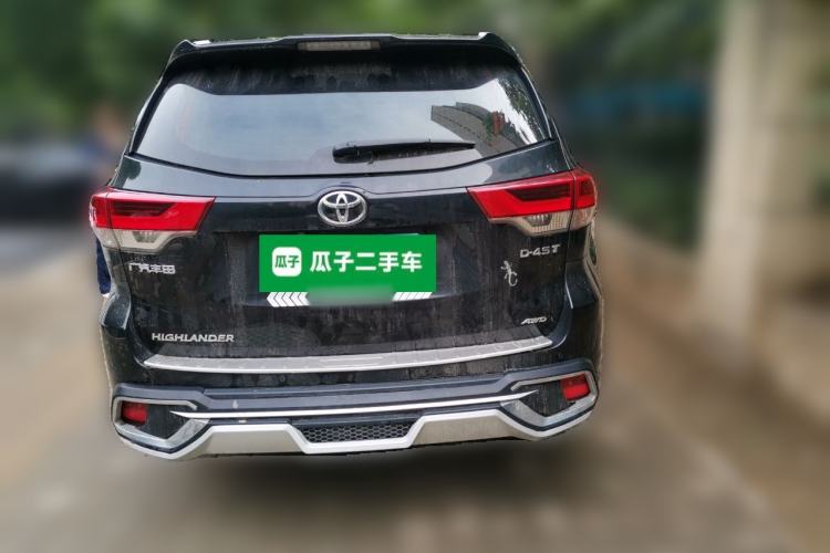Used Toyota Highlander 2021 2.0T Four-Wheel Drive Elite Edition 7-Seater Rear