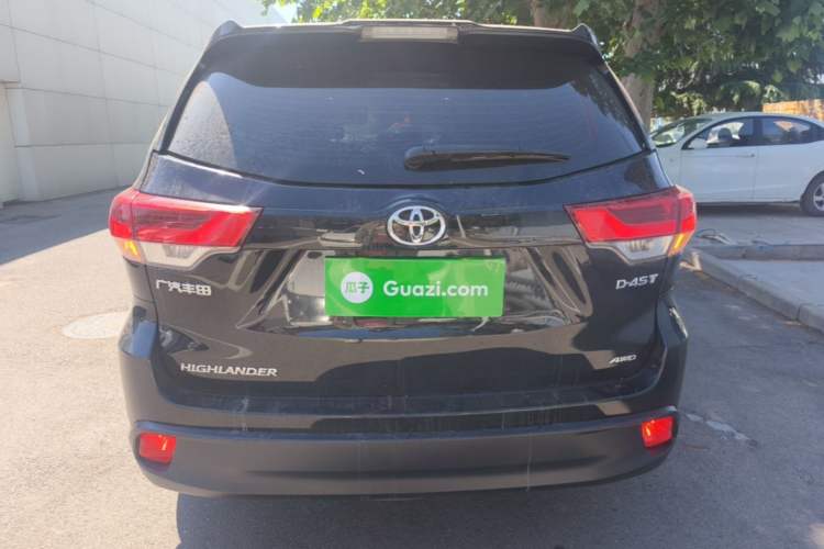 Used Toyota Highlander 2021 2.0T Four-Wheel Drive Elite Edition 7-Seater Rear