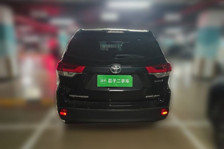 Used Toyota Highlander 2021 2.0T Four-Wheel Drive Luxury Edition 7 Seats Rear