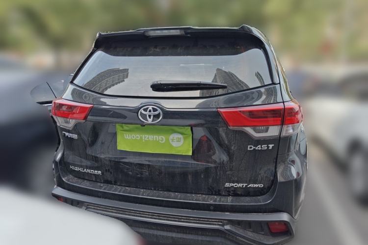 Used Toyota Highlander 2021 2.0T Four-Wheel Drive Luxury Edition 7 Seats Rear