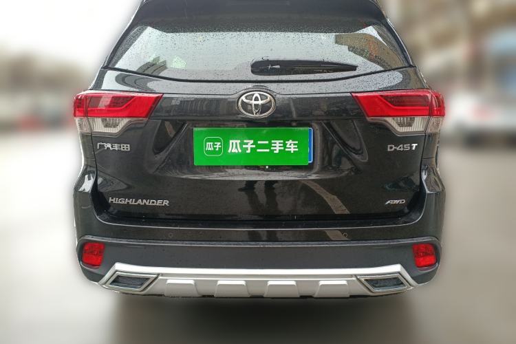 Used Toyota Highlander 2021 2.0T Four-Wheel Drive Elite Edition 7-Seater Rear