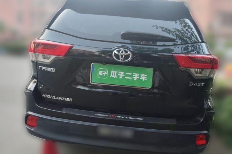 Used Toyota Highlander 2021 2.0T Two-Wheel Drive Elite Version 7-Seater Rear