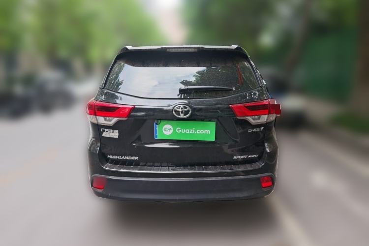 Used Toyota Highlander 2021 2.0T Four-Wheel Drive Luxury Edition 7 Seats Rear