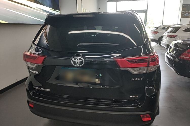 Used Toyota Highlander 2021 2.0T Four-Wheel Drive Elite Edition 7-Seater Rear