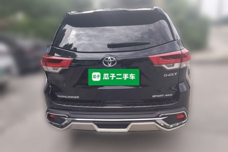 Used Toyota Highlander 2021 2.0T Four-Wheel Drive Luxury Edition 7 Seats Rear
