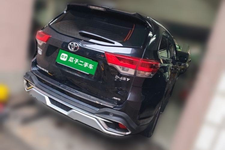 Used Toyota Highlander 2021 2.0T Four-Wheel Drive Elite Edition 7-Seater Rear Right 45 Deg