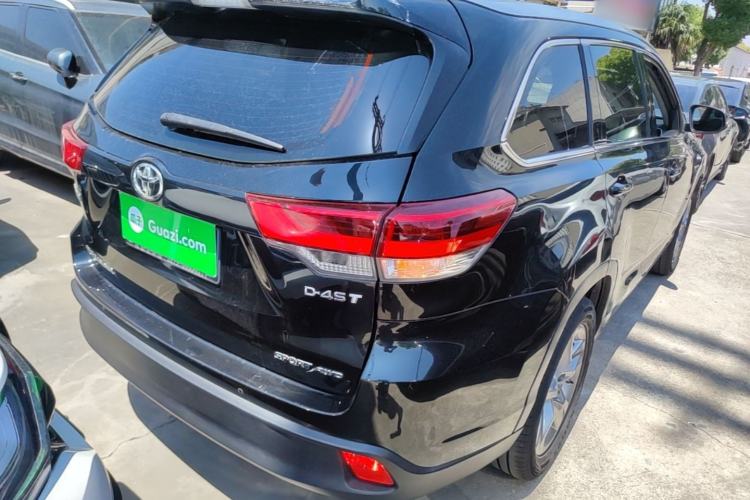 Used Toyota Highlander 2021 2.0T Four-Wheel Drive Luxury Edition 7 Seats Rear Right 45 Deg
