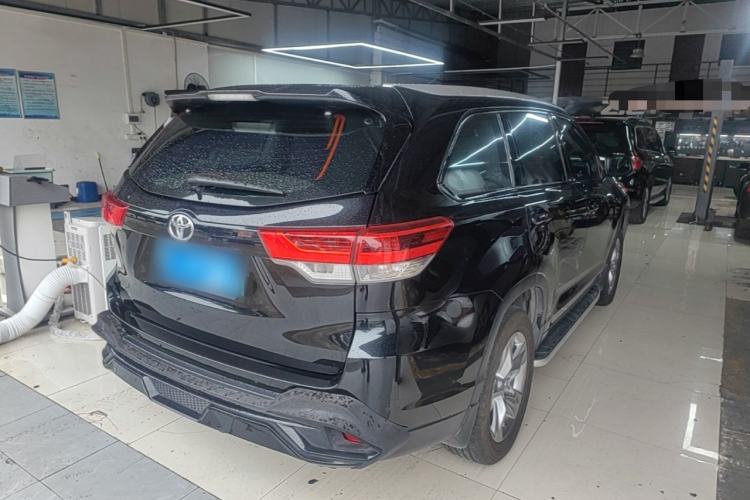 Used Toyota Highlander 2021 2.0T Four-Wheel Drive Prestige Version 7 Seats Rear Right 45 Deg
