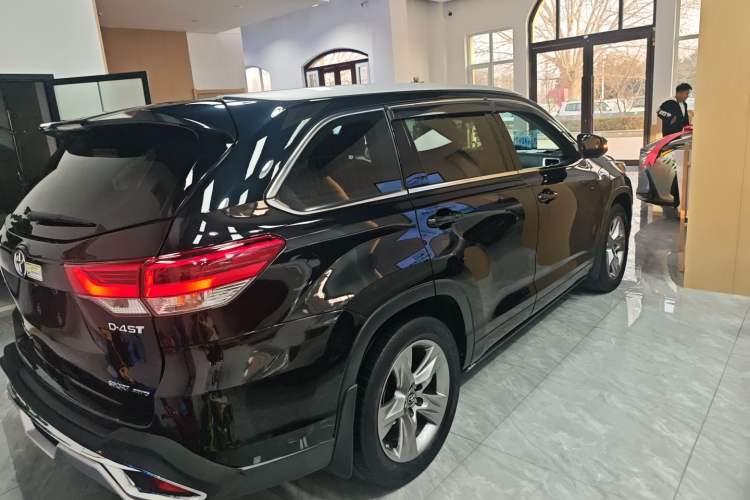 Used Toyota Highlander 2021 2.0T Four-Wheel Drive Luxury Edition 7 Seats Rear Right 45 Deg