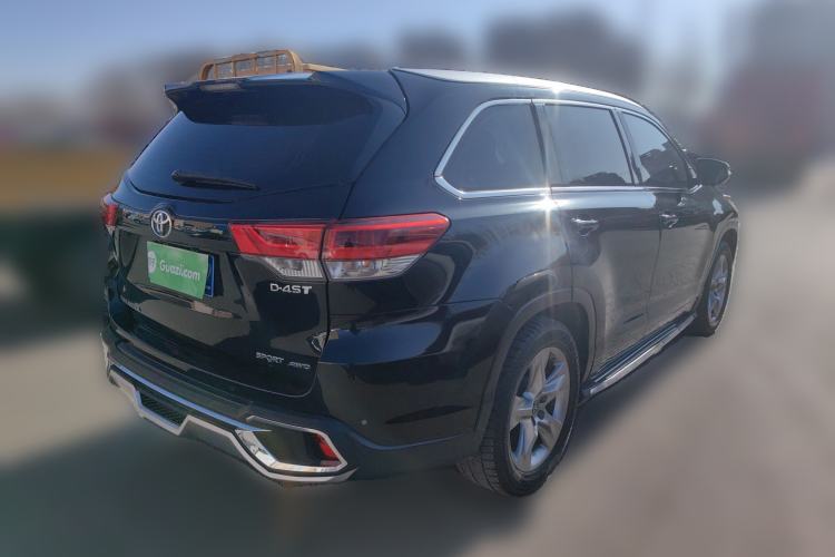 Used Toyota Highlander 2021 2.0T Four-Wheel Drive Luxury Edition 7 Seats Rear Right 45 Deg