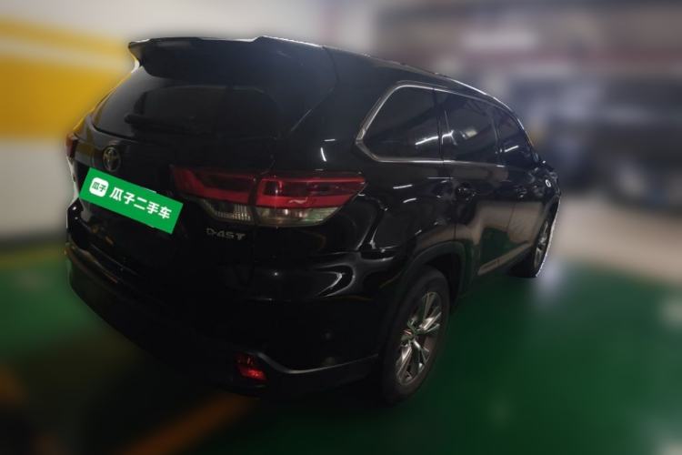 Used Toyota Highlander 2021 2.0T Two-Wheel Drive Elite Edition 5 Seats Rear Right 45 Deg