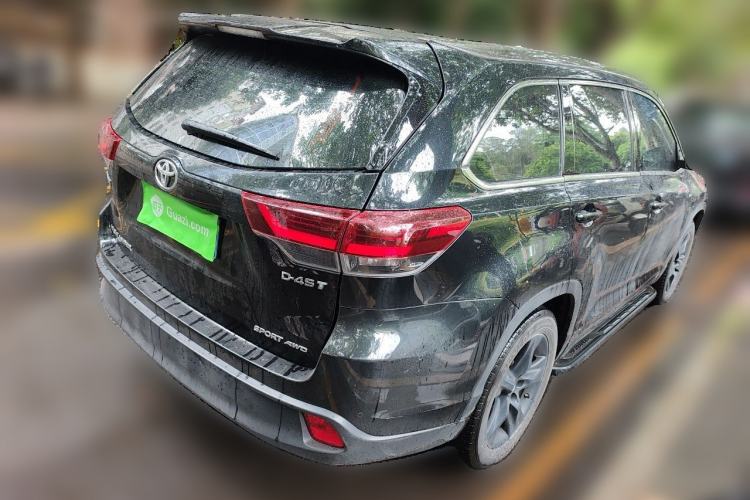 Used Toyota Highlander 2021 2.0T Four-Wheel Drive Knight Edition 7 Seats Rear Right 45 Deg