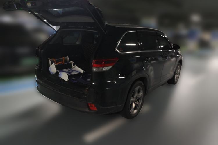 Used Toyota Highlander 2021 2.0T Four-Wheel Drive Prestige Version 7 Seats Rear Right 45 Deg