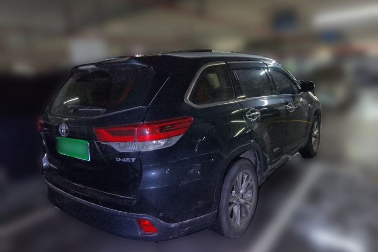 Used Toyota Highlander 2021 2.0T Two-Wheel Drive Elite Version 7-Seater Rear Right 45 Deg