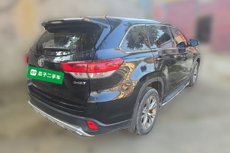 Used Toyota Highlander 2021 2.0T Two-Wheel Drive Elite Version 7-Seater Rear Right 45 Deg