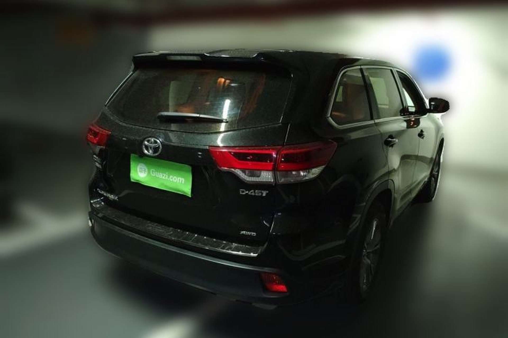 Used Toyota Highlander 2021 2.0T Four-Wheel Drive Elite Edition 7-Seater Rear Right 45 Deg
