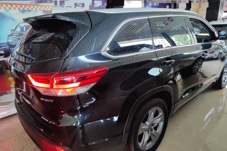 Used Toyota Highlander 2021 2.0T Four-Wheel Drive Luxury Edition 7 Seats Rear Right 45 Deg