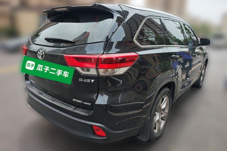 Used Toyota Highlander 2021 2.0T Four-Wheel Drive Luxury Edition 7 Seats Rear Right 45 Deg