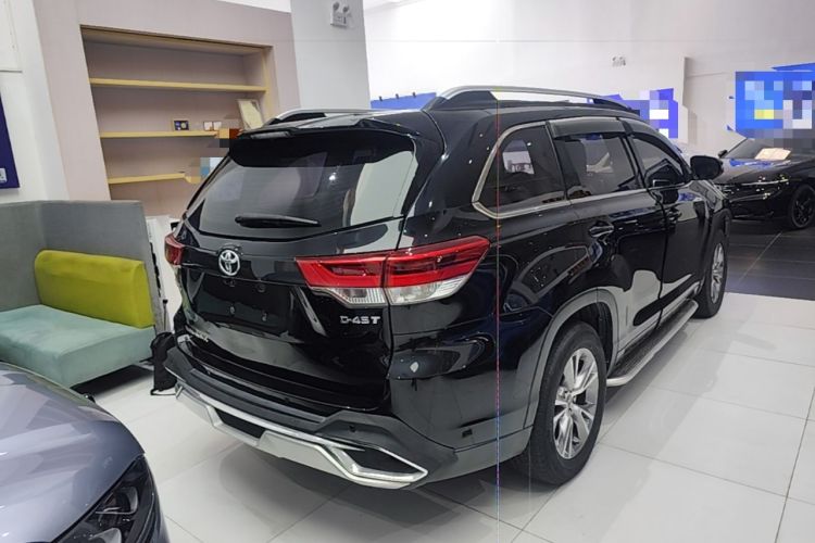 Used Toyota Highlander 2021 2.0T Two-Wheel Drive Elite Version 7-Seater Rear Right 45 Deg