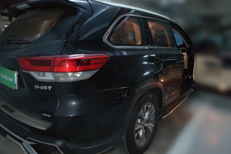 Used Toyota Highlander 2021 2.0T Four-Wheel Drive Elite Edition 7-Seater Rear Right 45 Deg
